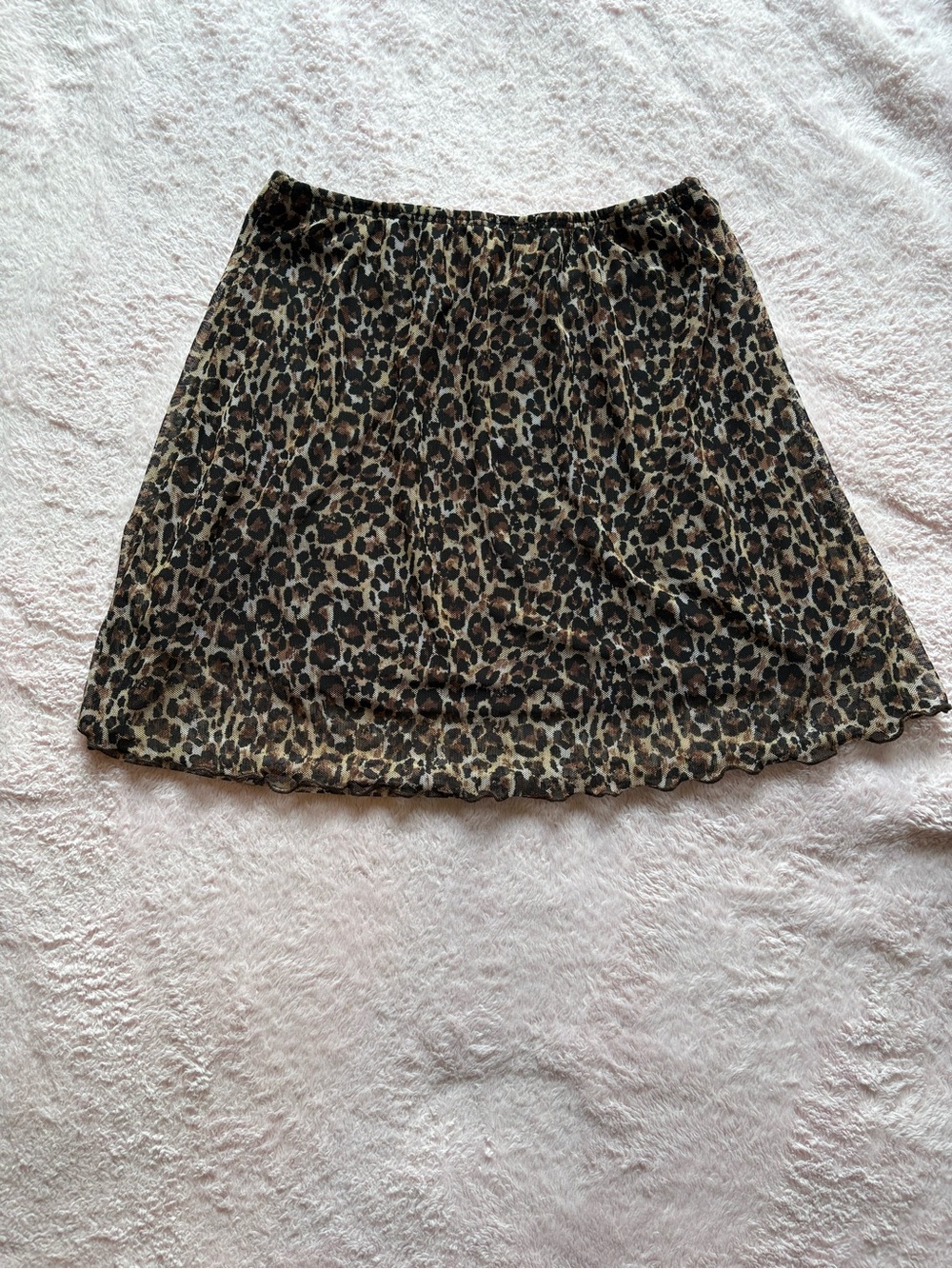 See You Monday Leopard Print Mini Skirt - Brown & Black